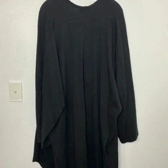 Asos Black Open Longline Cardigan - Picture 6 of 6